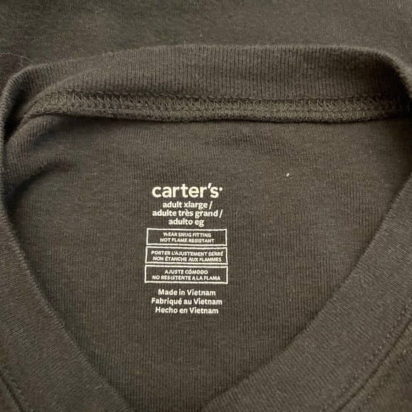 Carter’s Pijamas set Adults Sz XL pre-owned - Picture 6 of 8